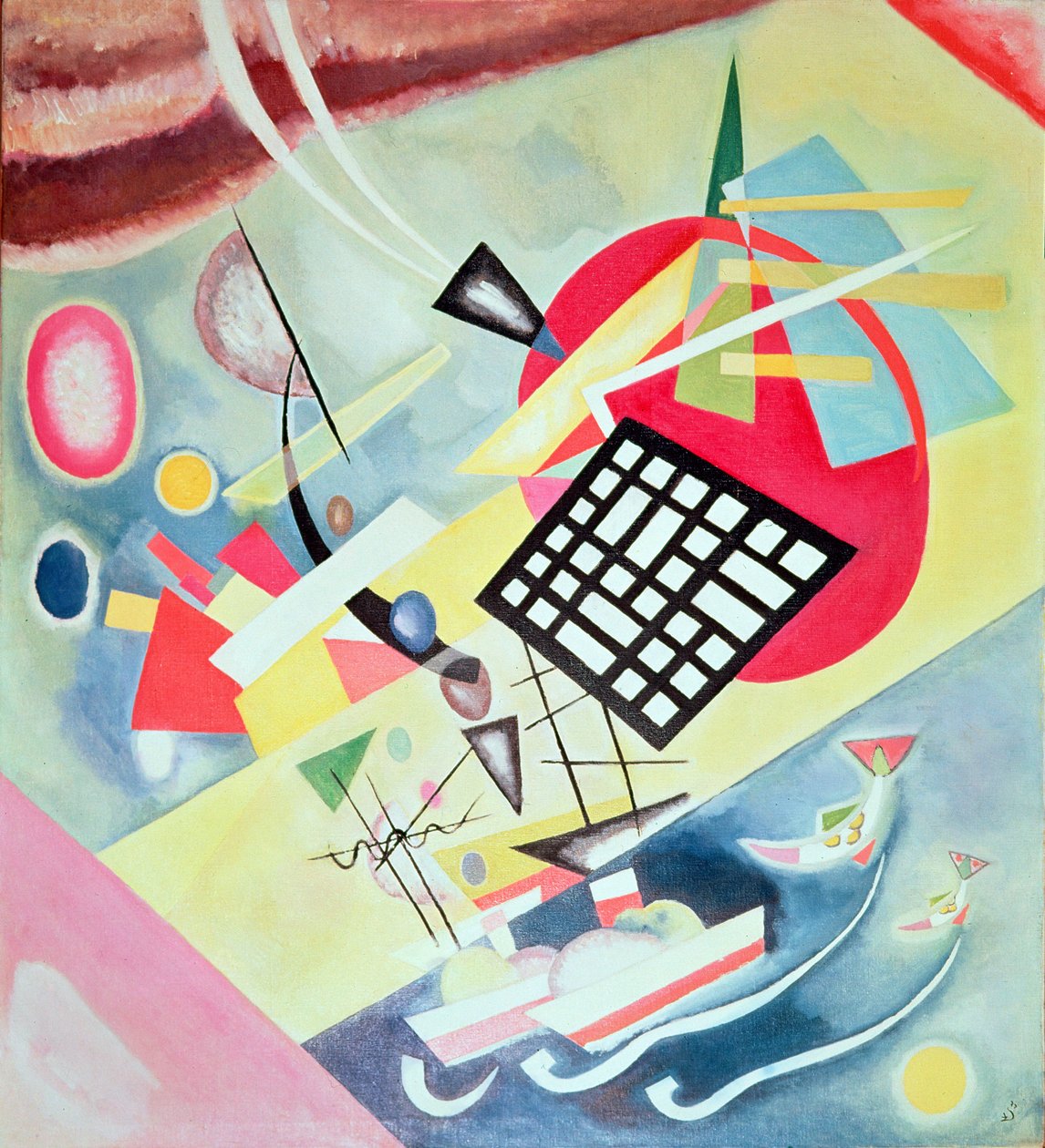 Red Negra de Wassily Kandinsky