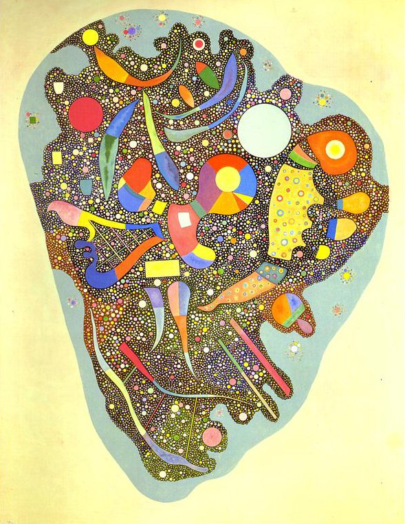 Conjunto Colorido de Wassily Kandinsky