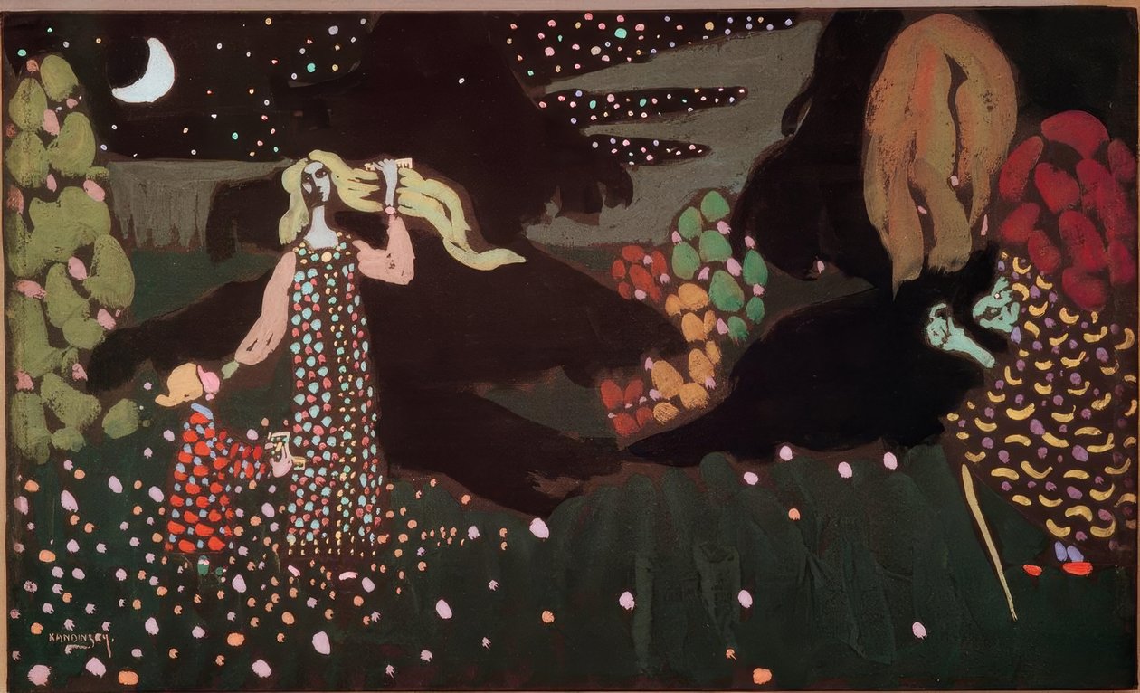 La noche de Wassily Kandinsky