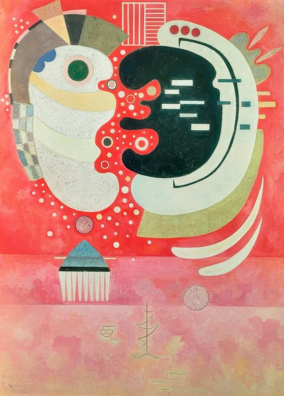 Entre dos de Wassily Kandinsky
