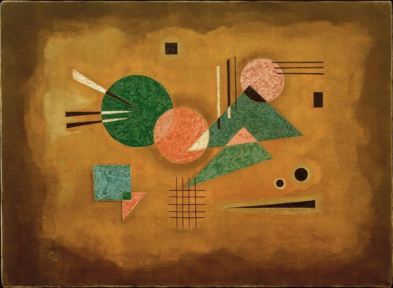 Fusión rosa de Wassily Kandinsky