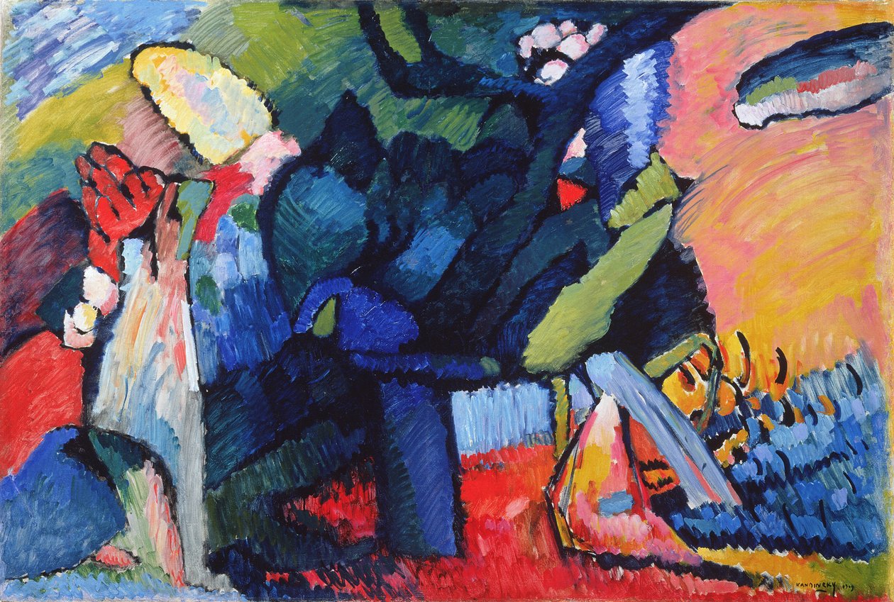 Improvisación 4, 1909 de Wassily Kandinsky