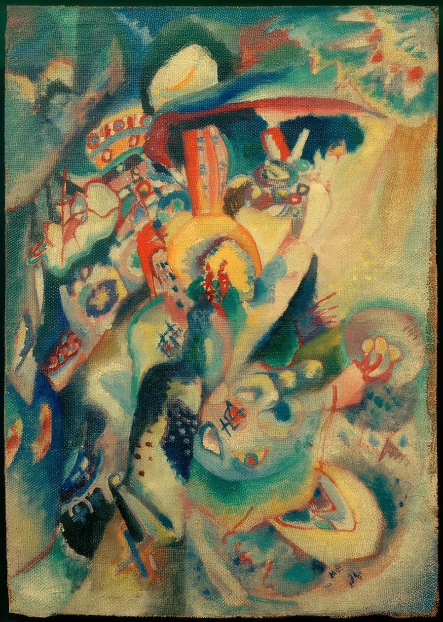 Moscú II de Wassily Kandinsky