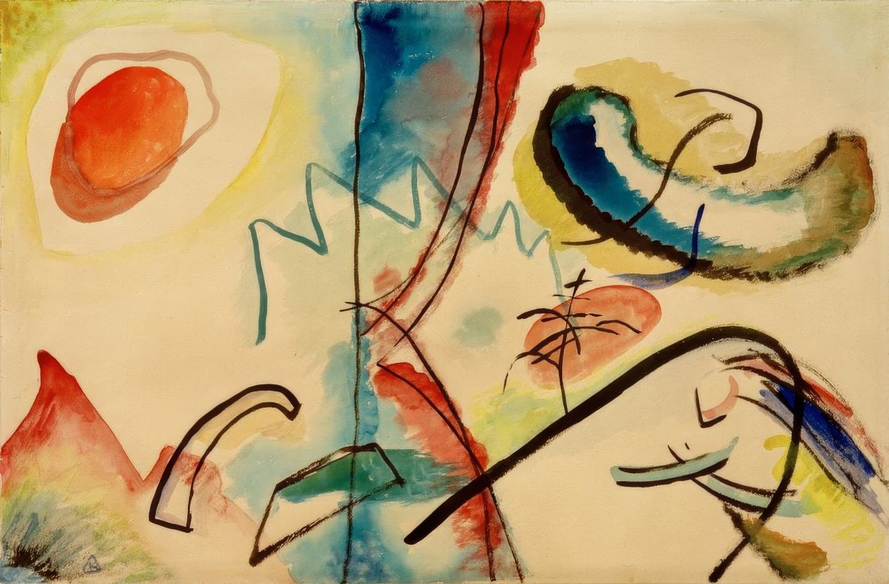 Sin título (Improvisación) de Wassily Kandinsky