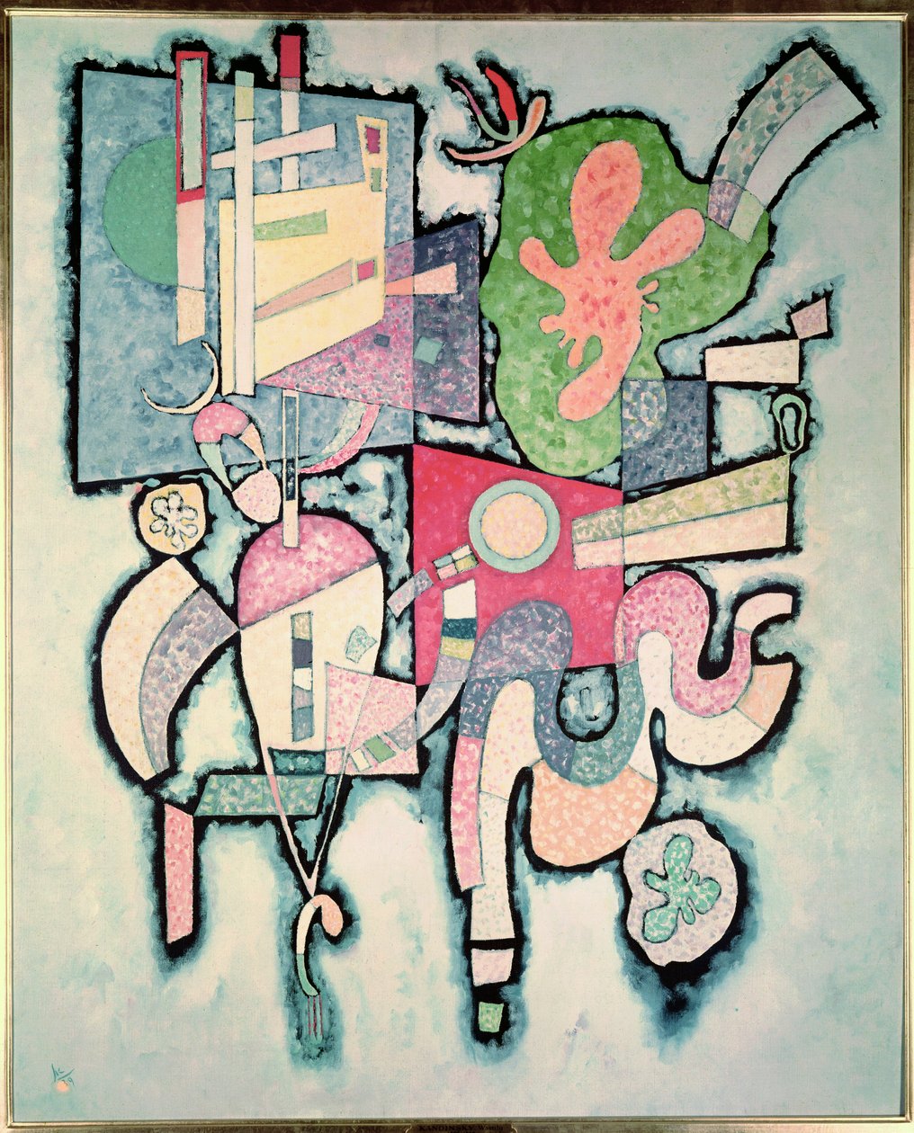 Complejidad simple o, Ambigüedad, 1939 de Wassily Kandinsky