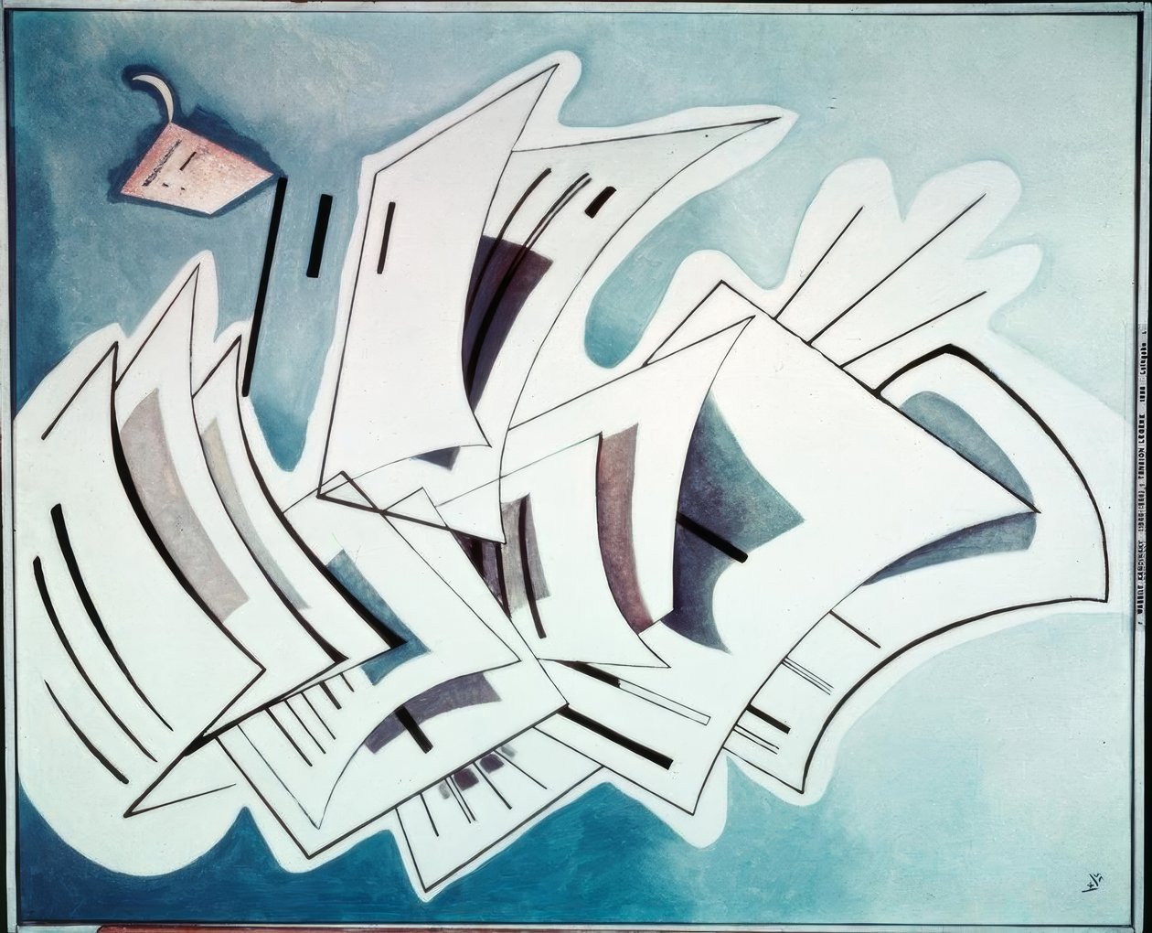 Tensión ligera de Wassily Kandinsky