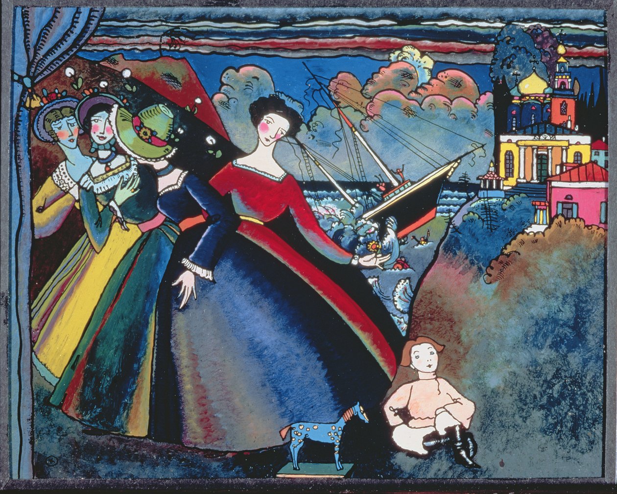 El Barco de Wassily Kandinsky