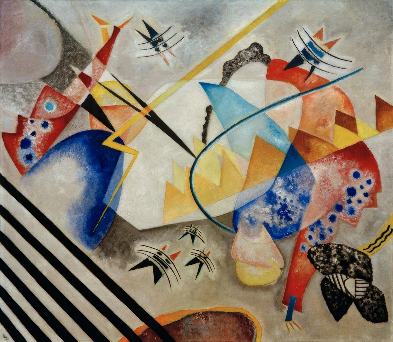 Centro Blanco de Wassily Kandinsky