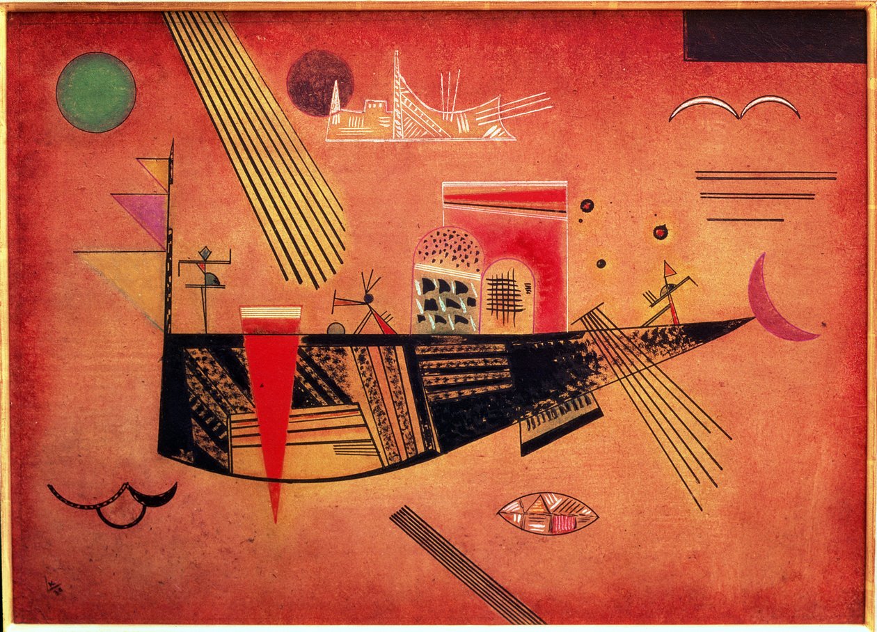 Caprichoso, 1930 de Wassily Kandinsky
