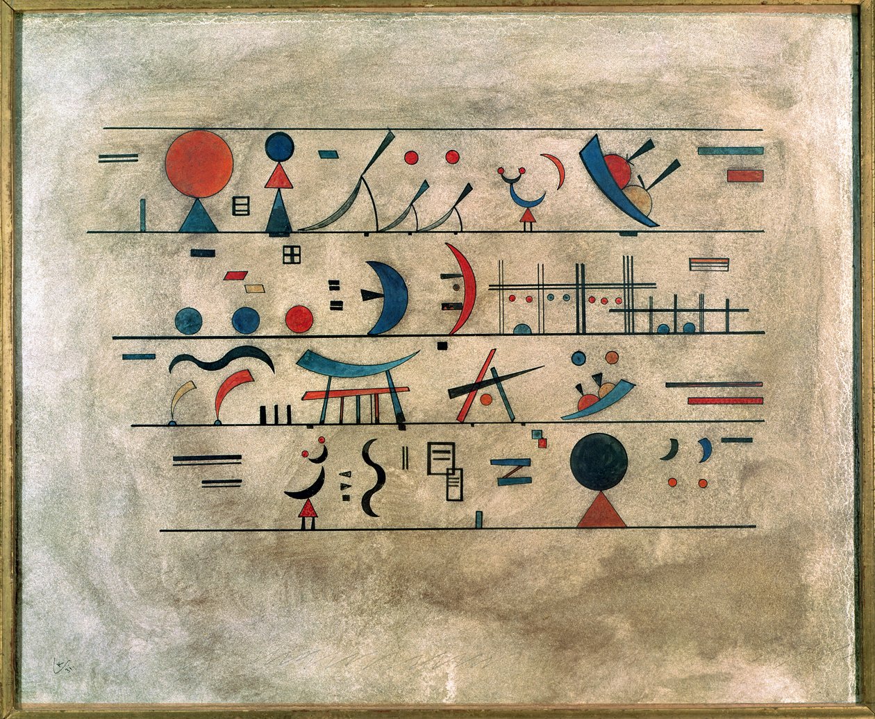 Zeichenreihen, 1931 de Wassily Kandinsky