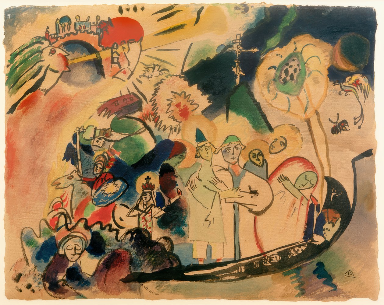 Todos los santos de Wassily Kandinsky