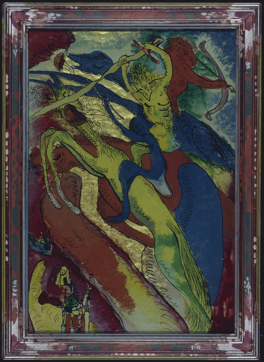 Jinetes apocalípticos I de Wassily Kandinsky