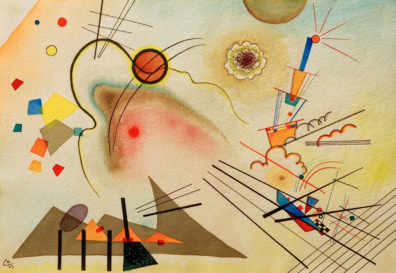 Acuarela No. 606 de Wassily Kandinsky