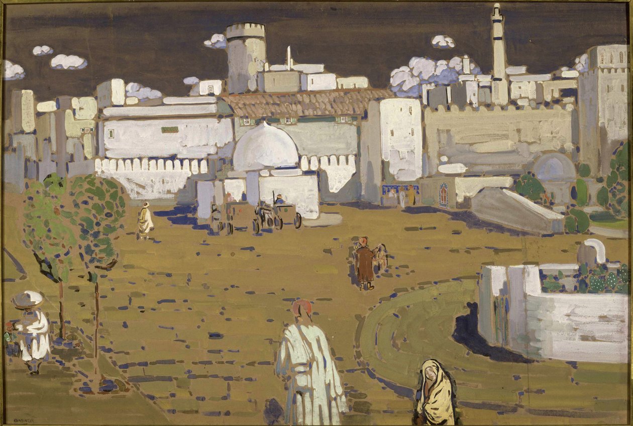 Ciudad Árabe, 1905 de Wassily Kandinsky