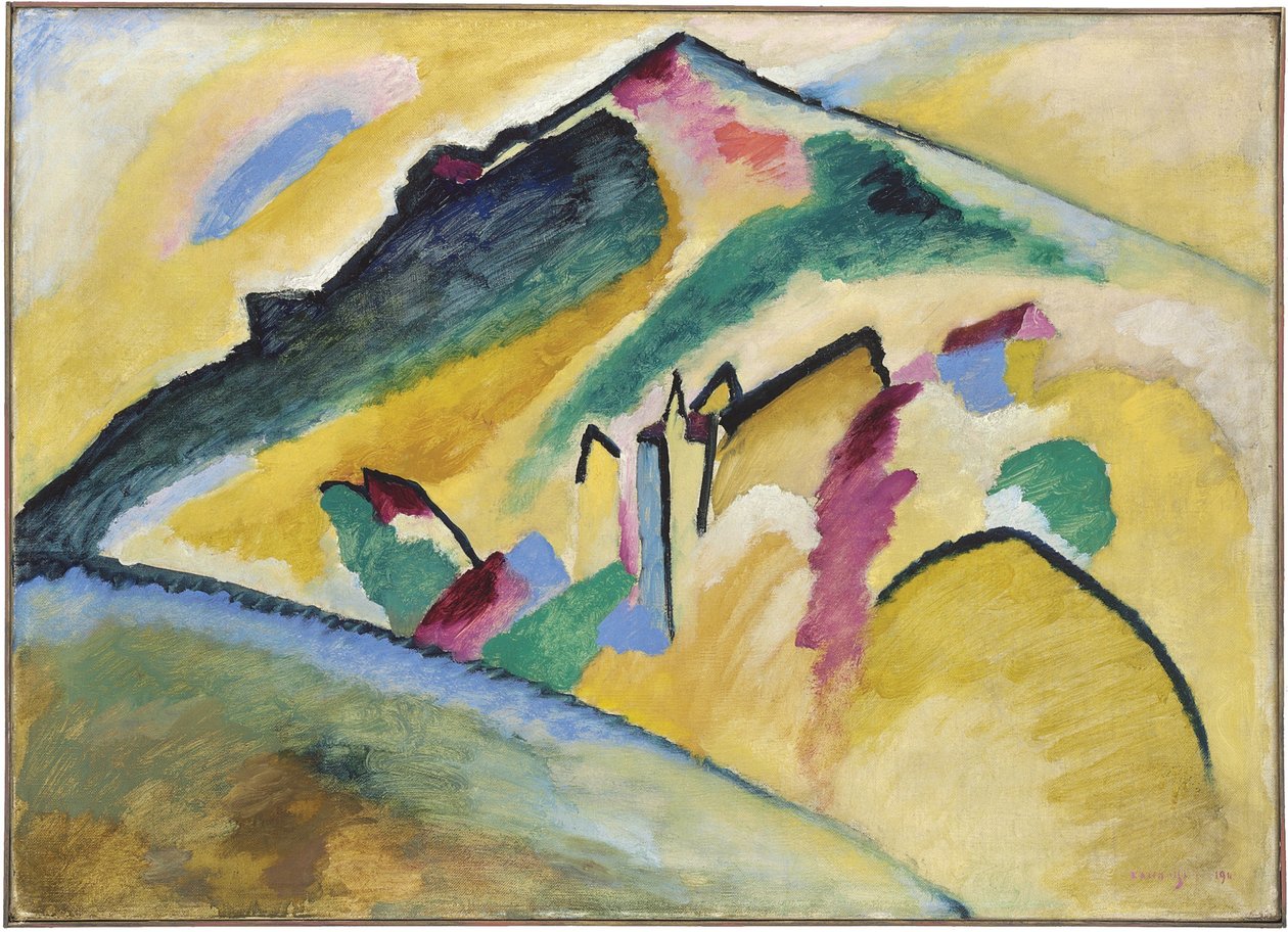 Paisaje de otoño de Wassily Kandinsky