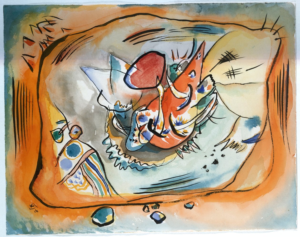 Composición de Wassily Kandinsky