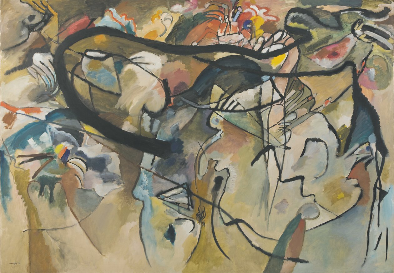 Composición V de Wassily Kandinsky