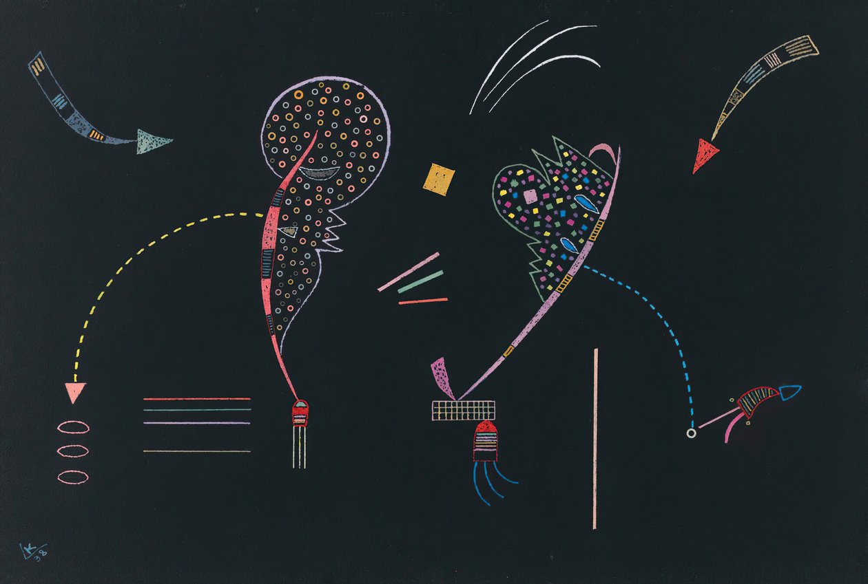 Dos lados de Wassily Kandinsky