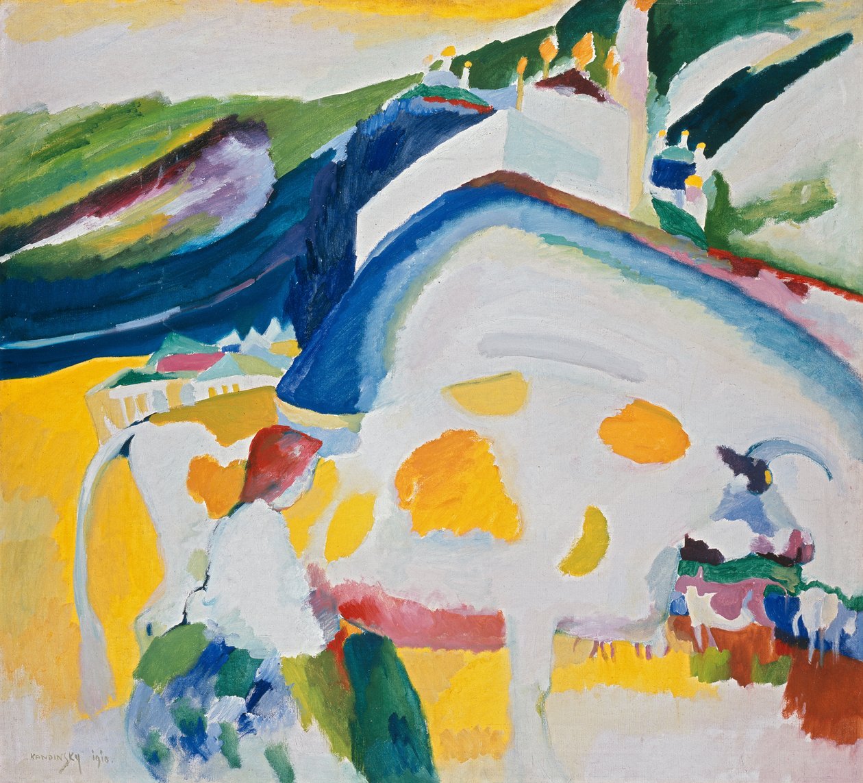 La vaca de Wassily Kandinsky