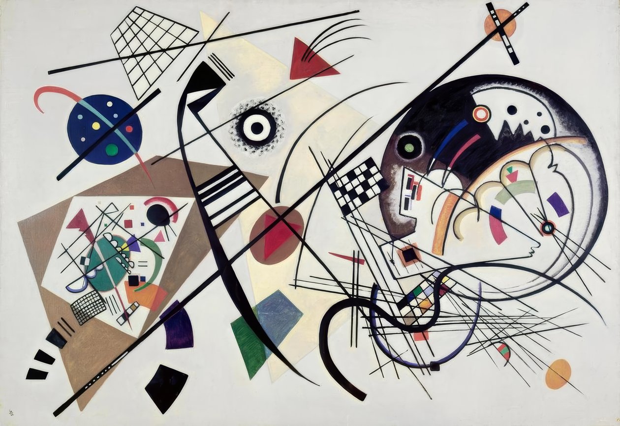 Línea continua de Wassily Kandinsky