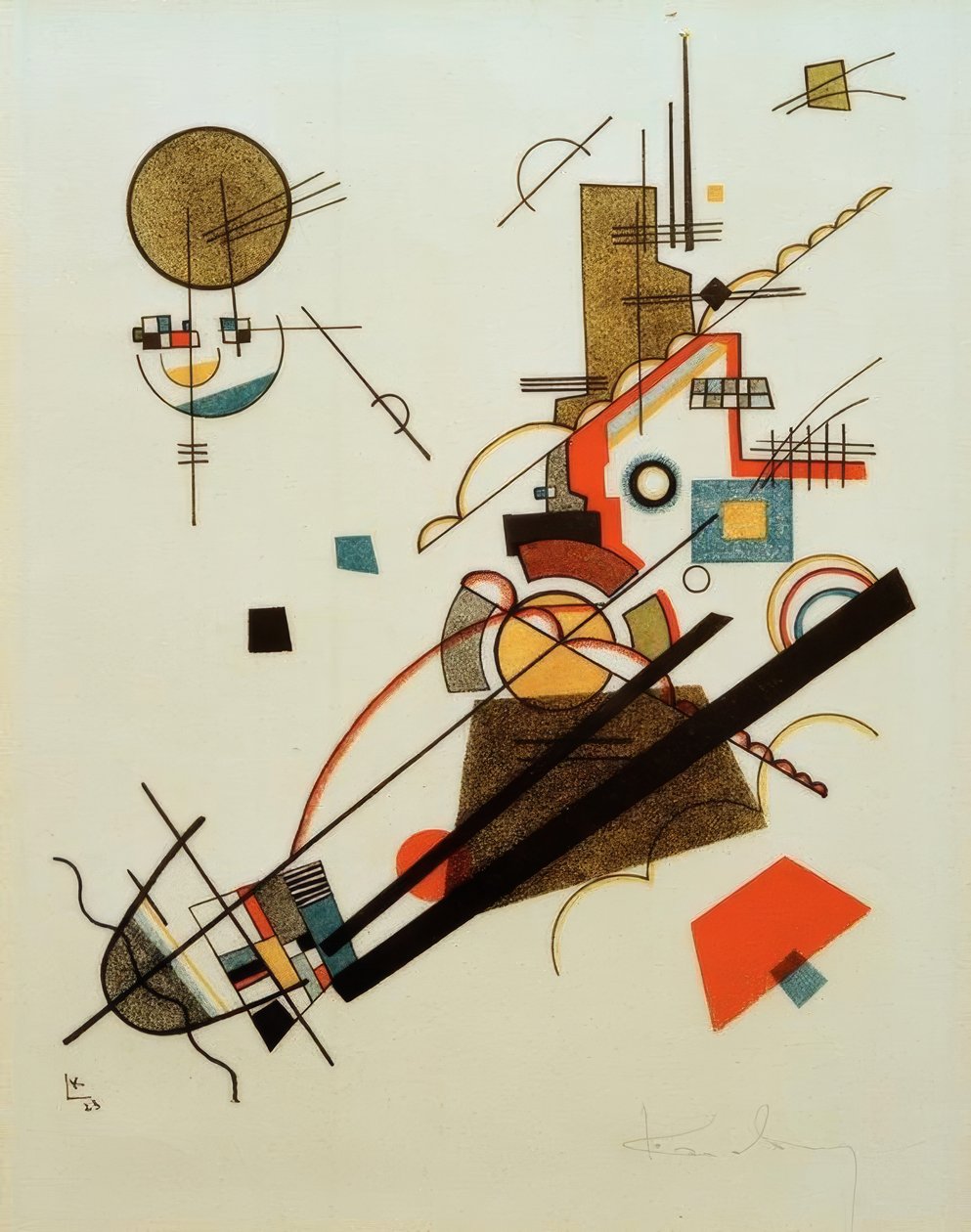 Ascenso alegre de Wassily Kandinsky