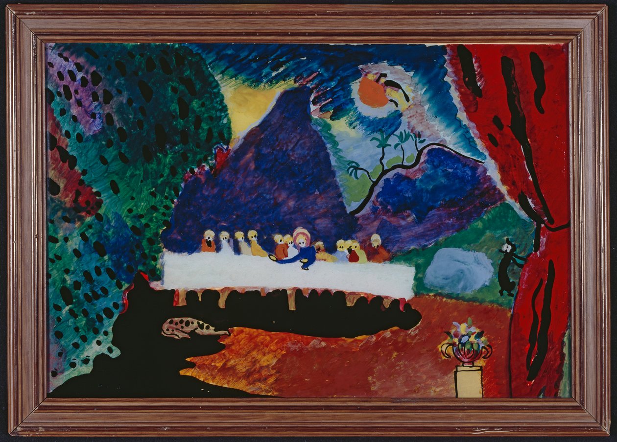 Sagrada comunión de Wassily Kandinsky