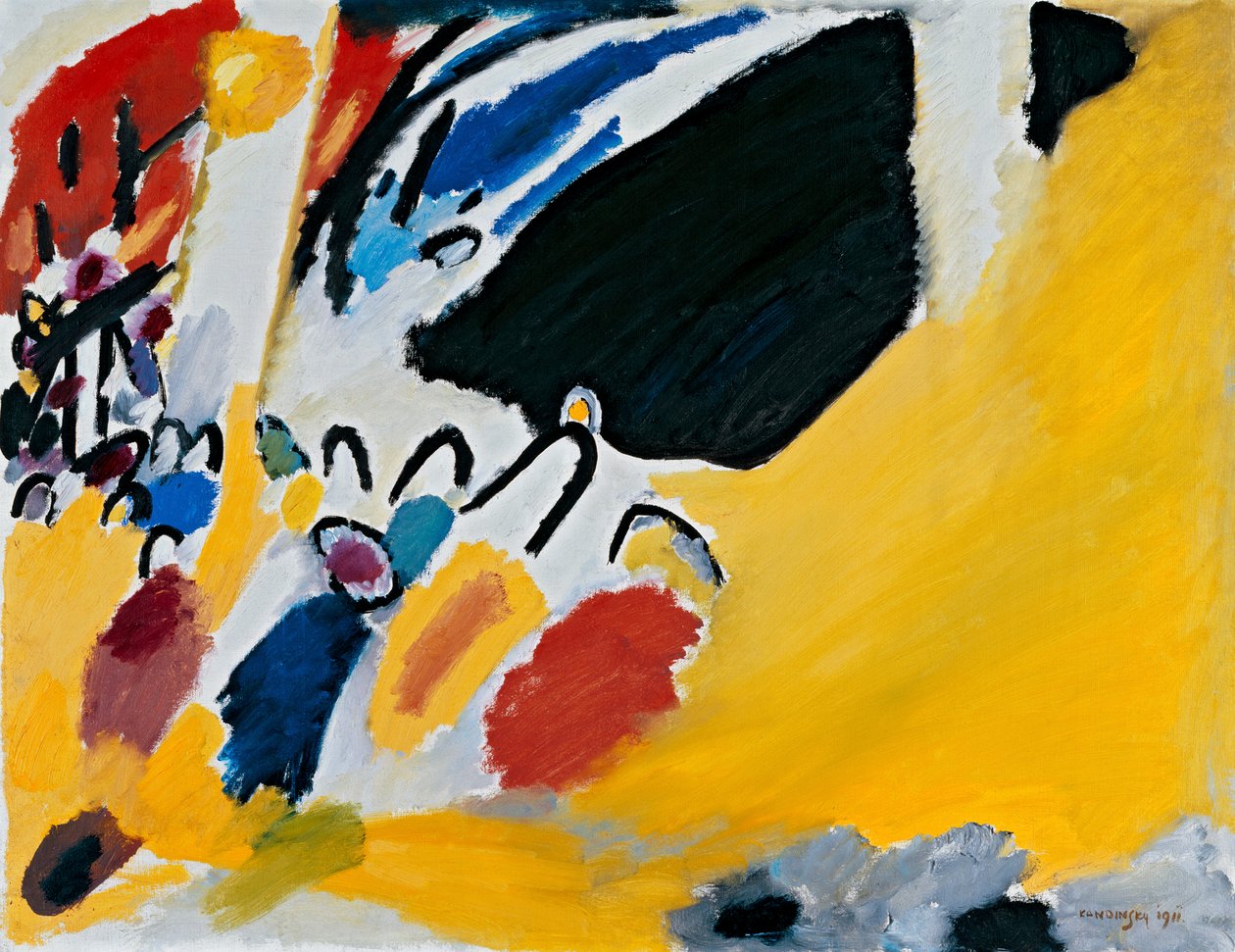 Impresión III (concierto) de Wassily Kandinsky