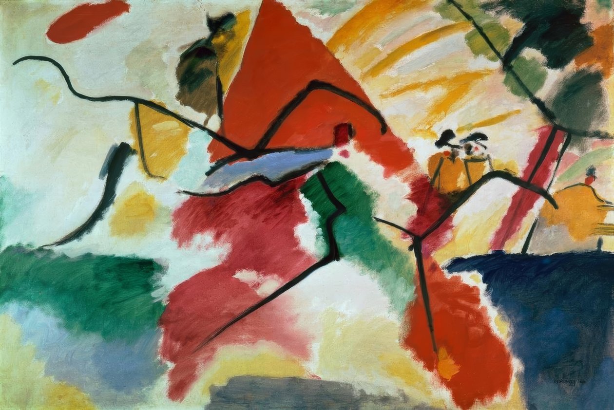 Impresión V (Parque) de Wassily Kandinsky