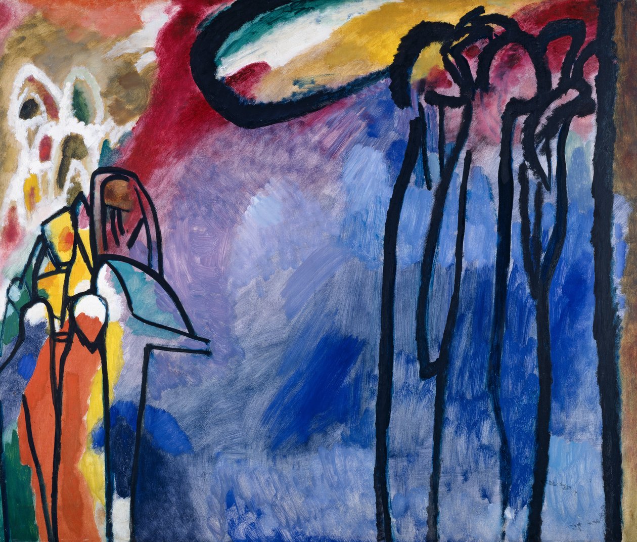 improvisación 19 de Wassily Kandinsky
