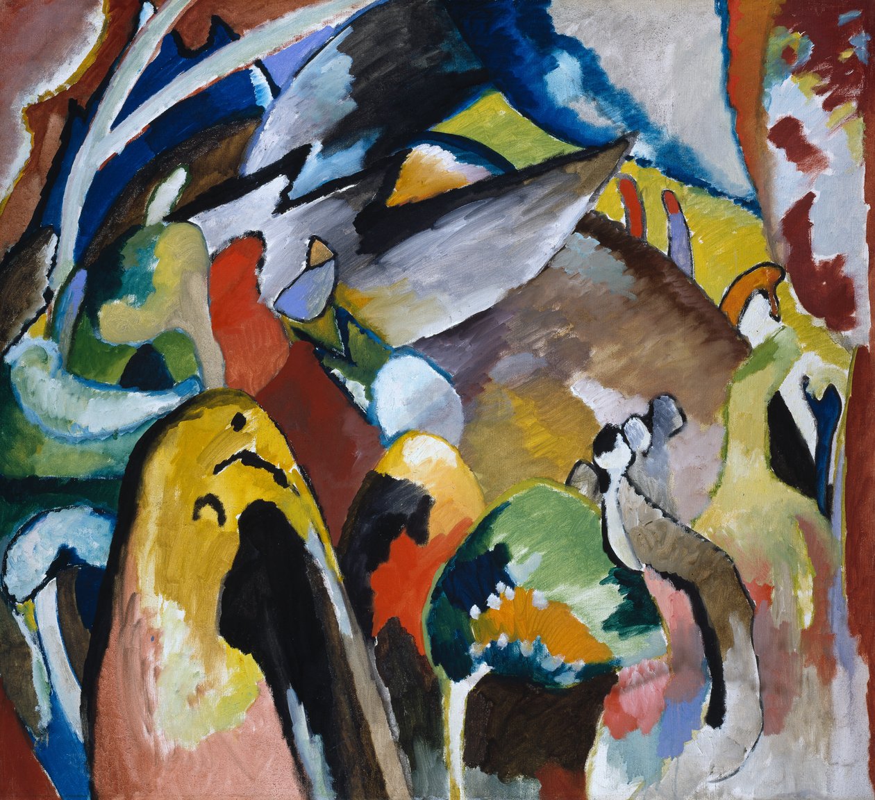 Improvisación 19a de Wassily Kandinsky
