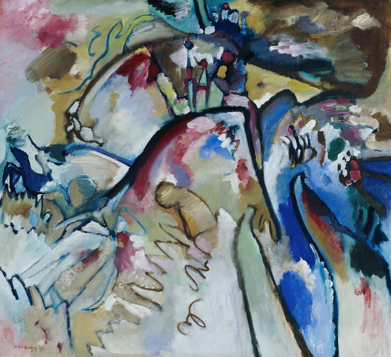 Improvisación 21a de Wassily Kandinsky