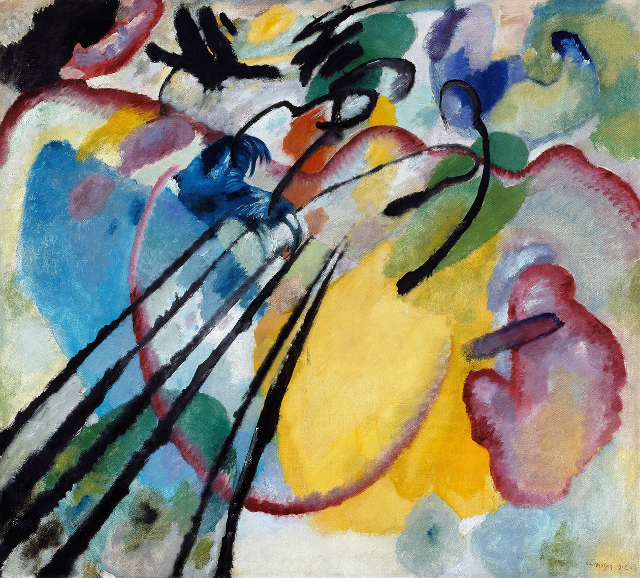 Improvisación 26 Remo, 1912 de Wassily Kandinsky
