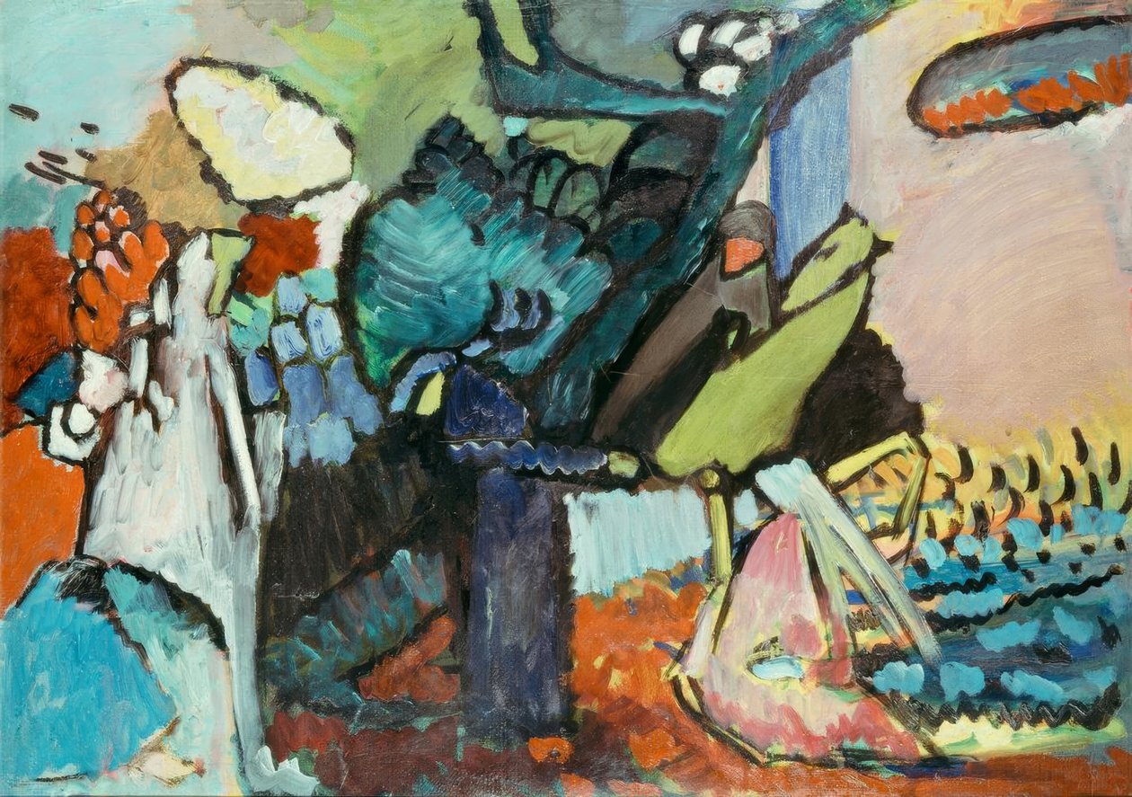 Improvisación 4 de Wassily Kandinsky
