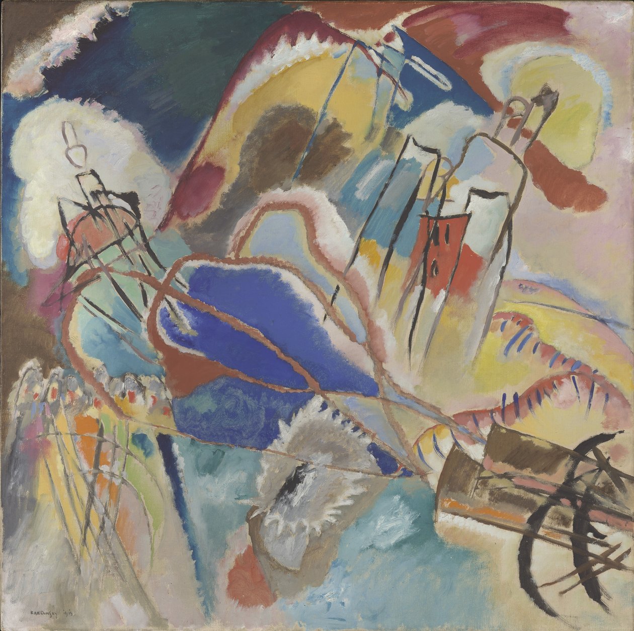 Improvisación No. 30 de Wassily Kandinsky