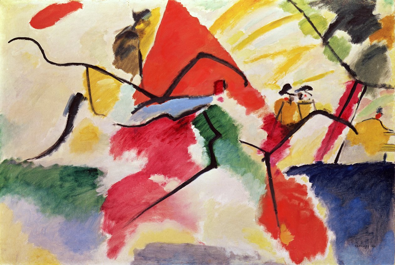 Improvisación No. 5 de Wassily Kandinsky