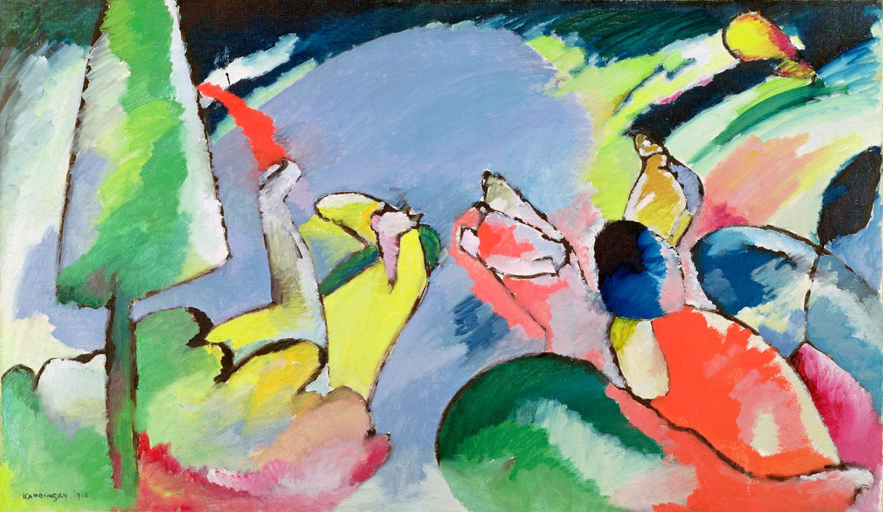 Improvisación XIV de Wassily Kandinsky