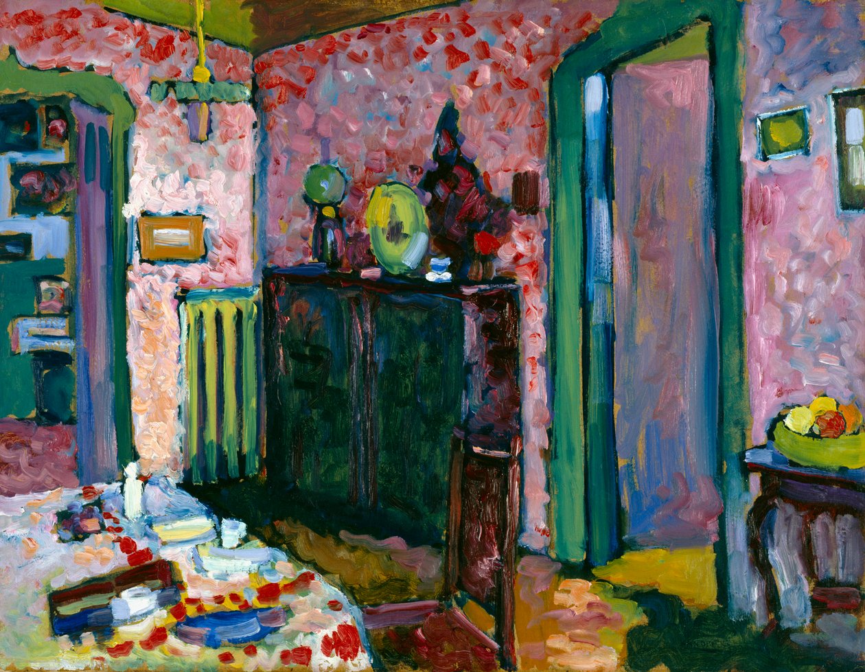 Interior (Mi Comedor) de Wassily Kandinsky