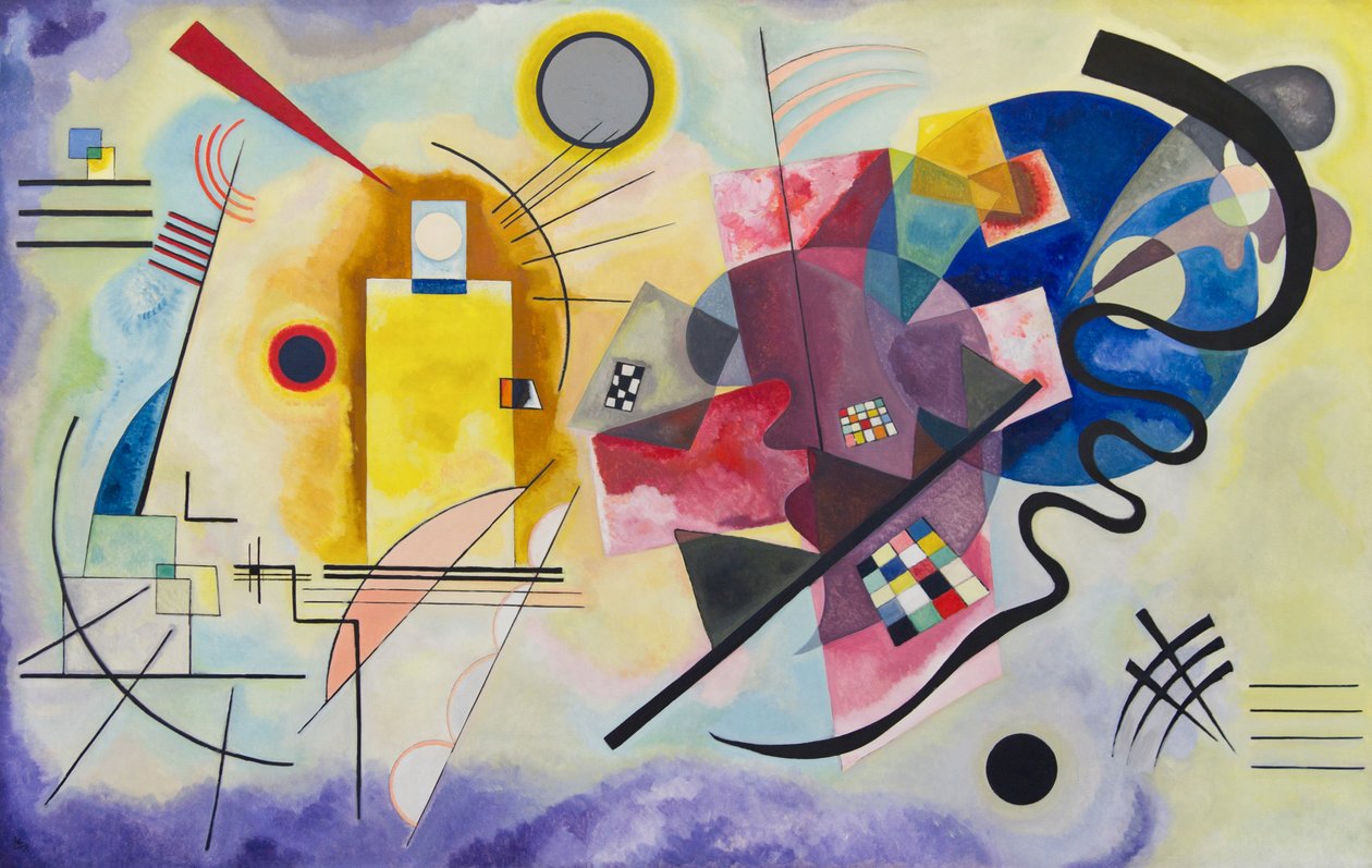 Amarillo Rojo Azul de Wassily Kandinsky