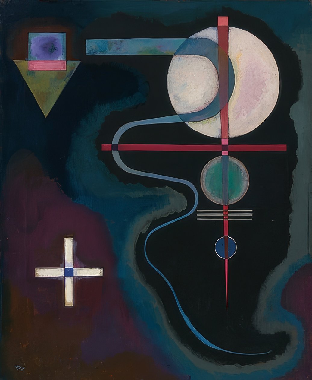Energía fría. 1926 de Wassily Kandinsky
