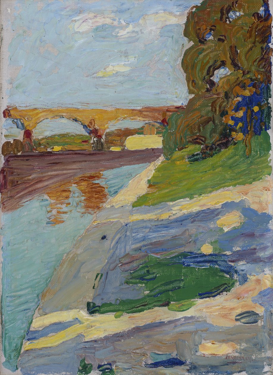 Múnich – El Isar de Wassily Kandinsky
