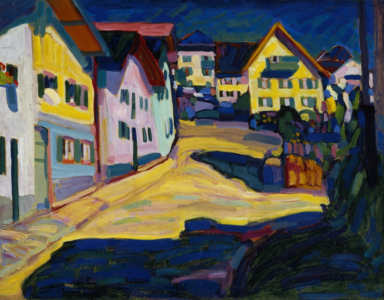 Murnau, Burggrabenstrasse 1 de Wassily Kandinsky