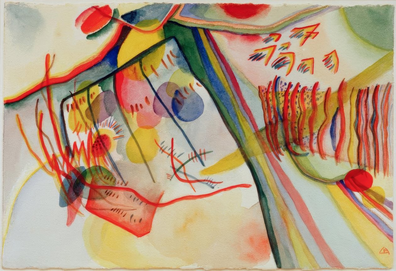 Sin título (Composición) de Wassily Kandinsky