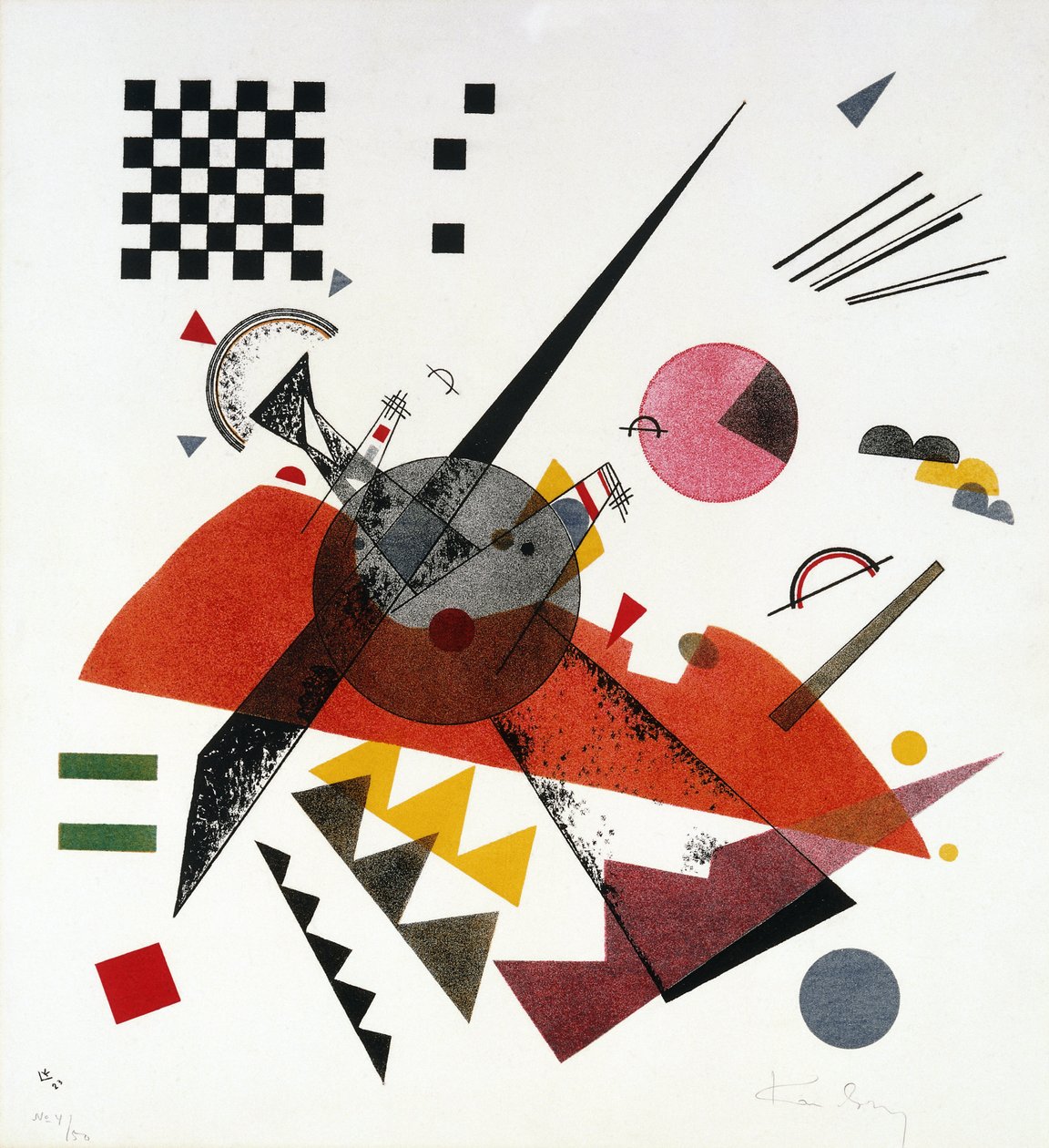Naranja de Wassily Kandinsky