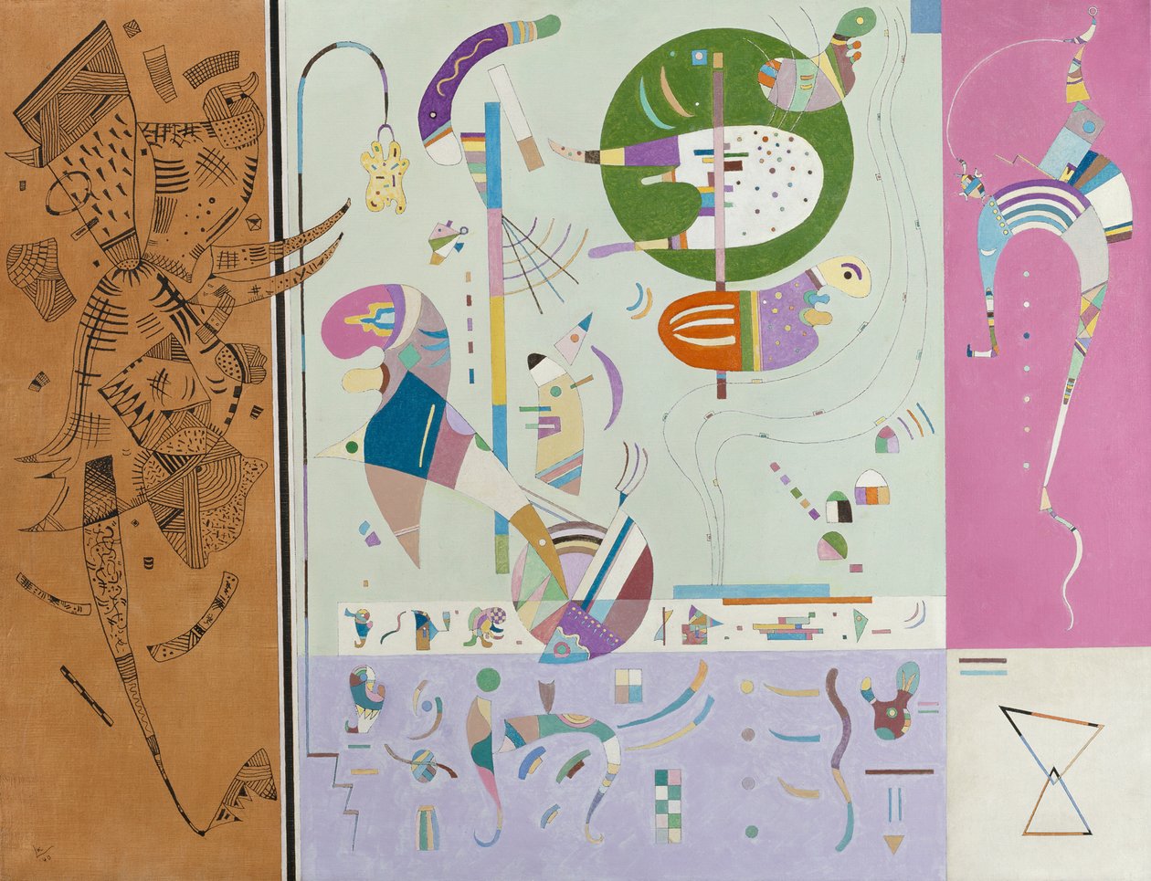 fiestas diversas de Wassily Kandinsky