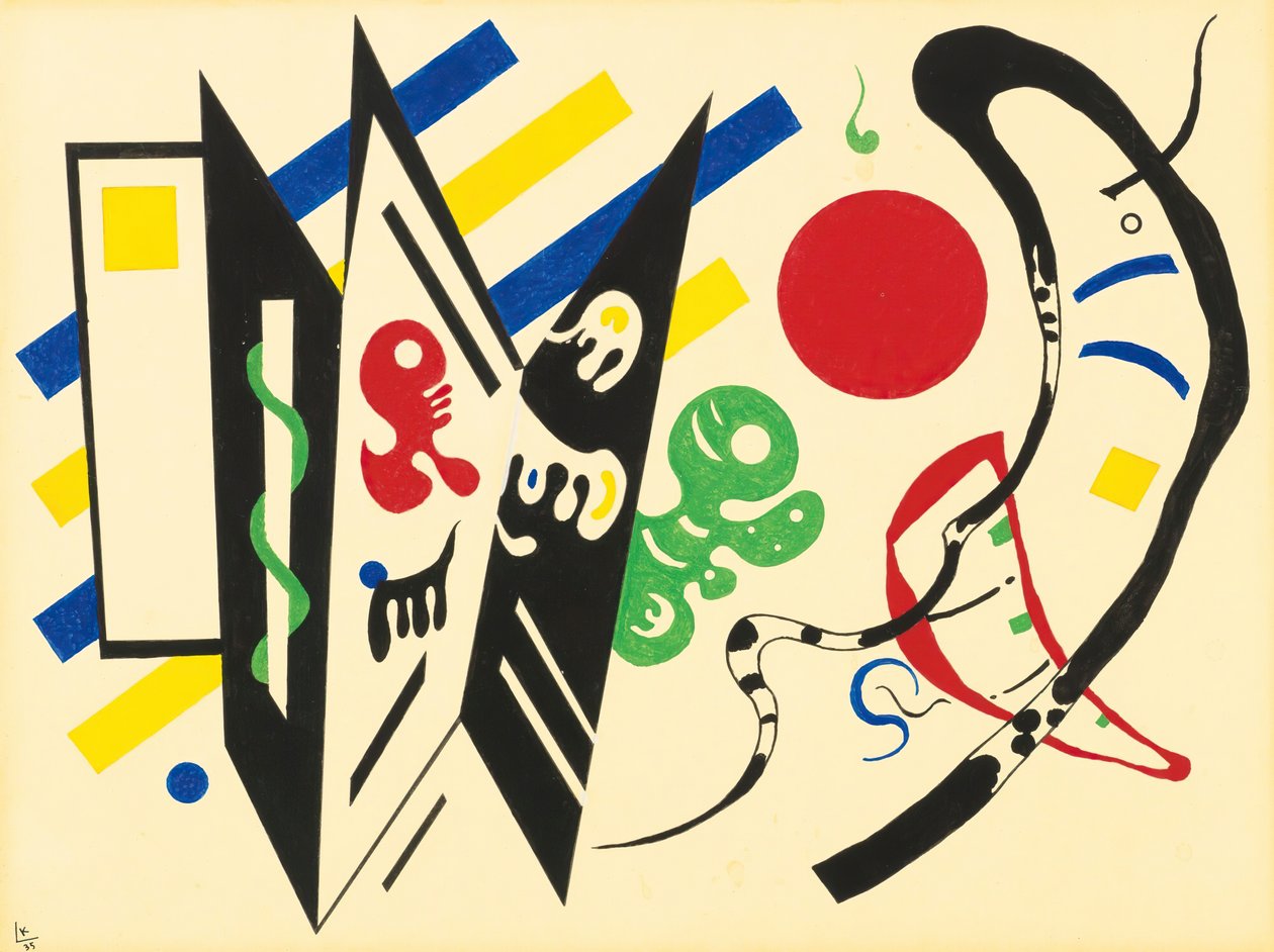 Réciproque, 1935 de Wassily Kandinsky