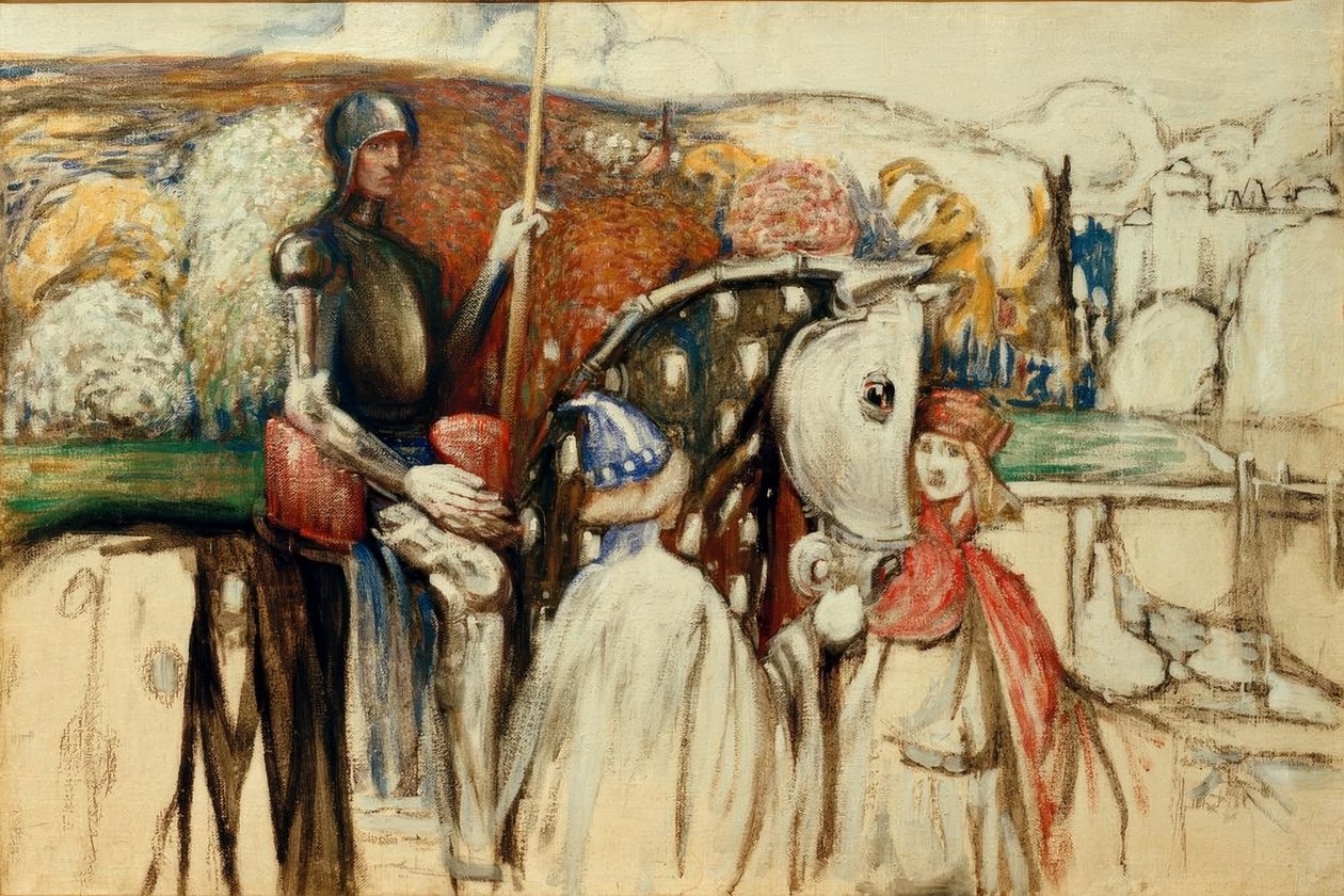 Caballero viajero de Wassily Kandinsky