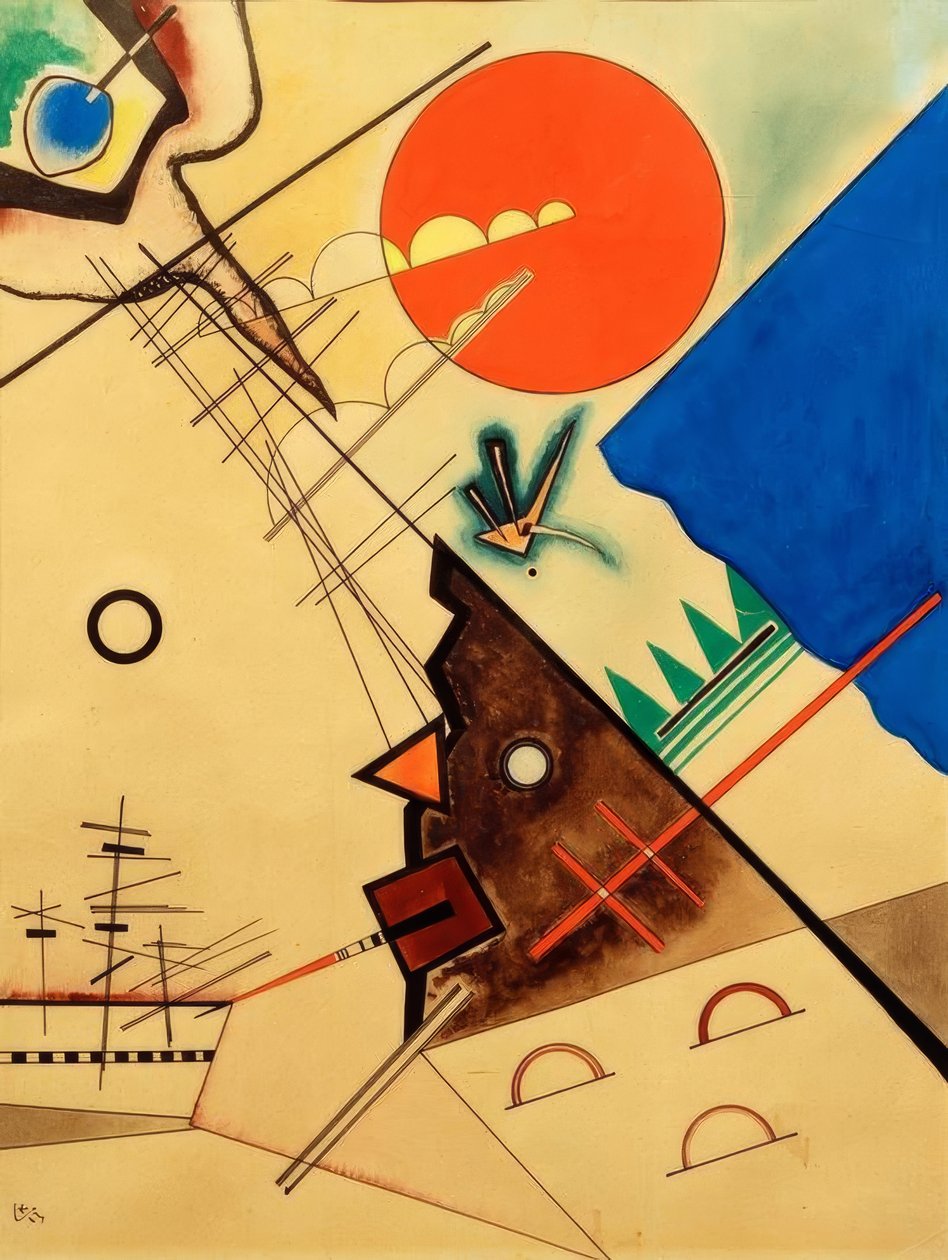 Círculo rojo de Wassily Kandinsky