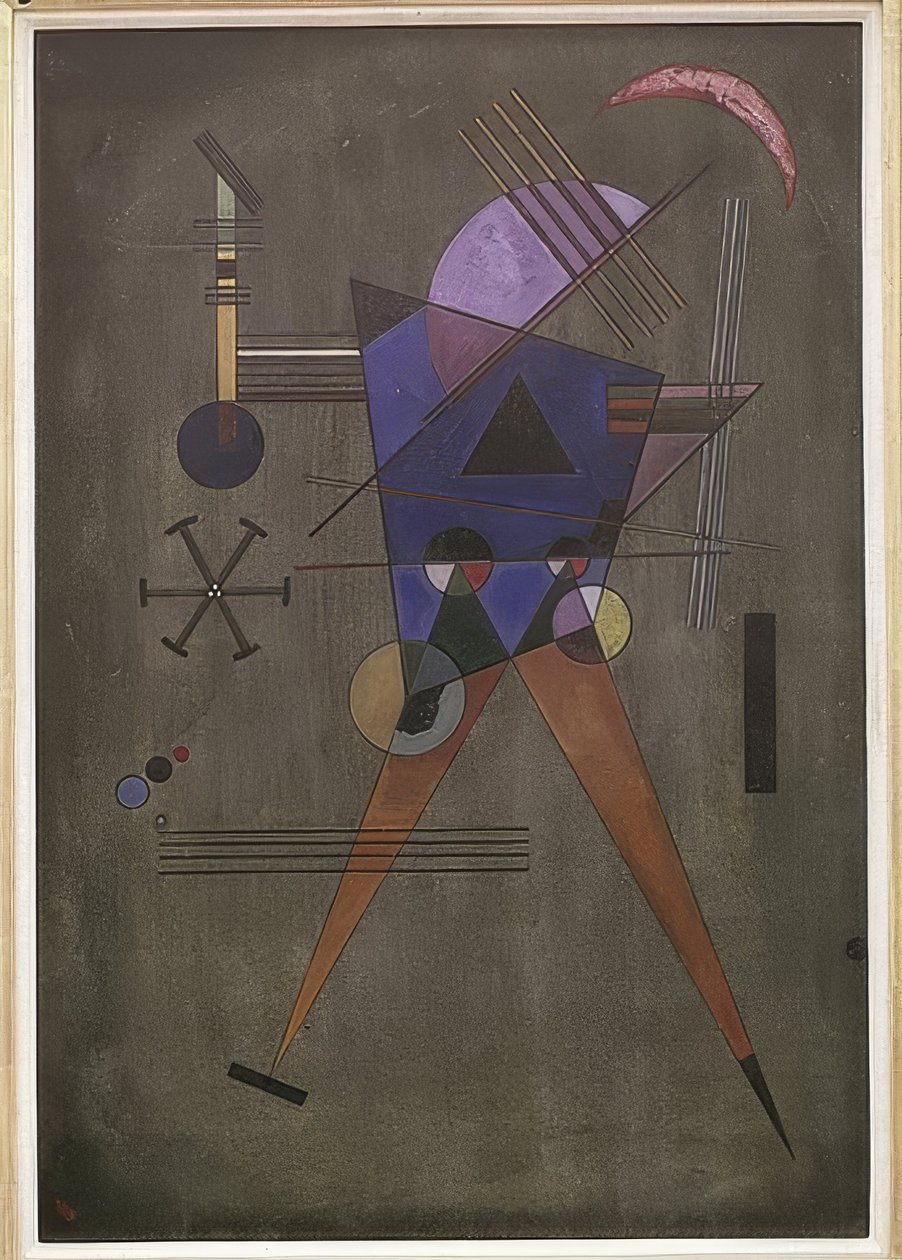 Triángulo negro de Wassily Kandinsky