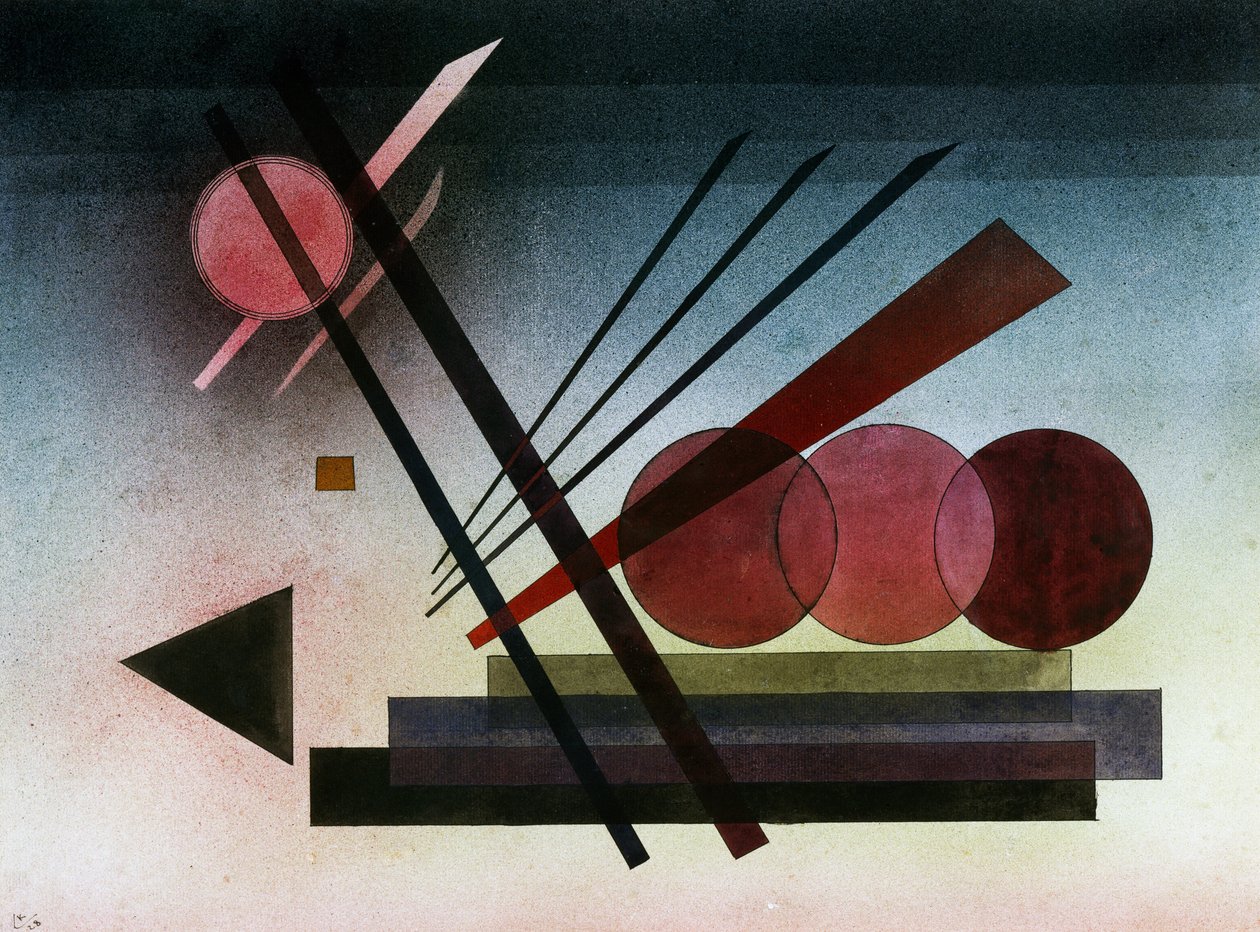 Schwebende Kraft de Wassily Kandinsky