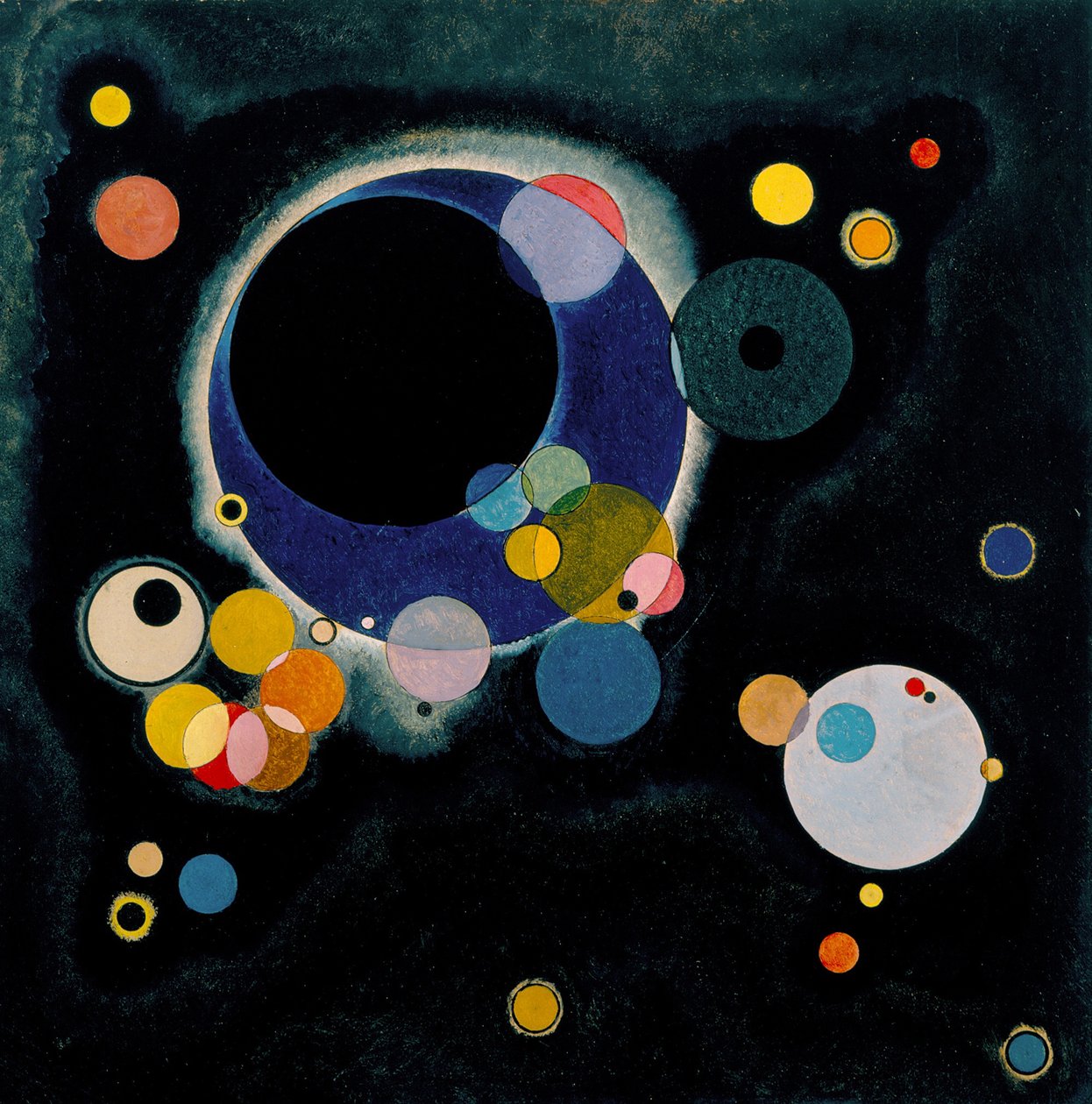 Varios círculos, 1926 de Wassily Kandinsky